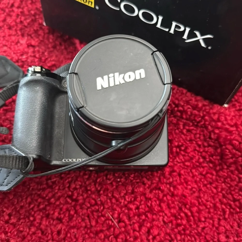 Nikon CoolPix P100 Black Digital Camera with Professional Features